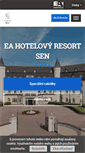 Mobile Screenshot of hotelsen.cz